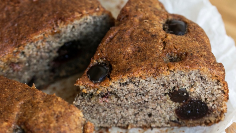 Torta vegana al grano saraceno e amarene. Super e golosa!