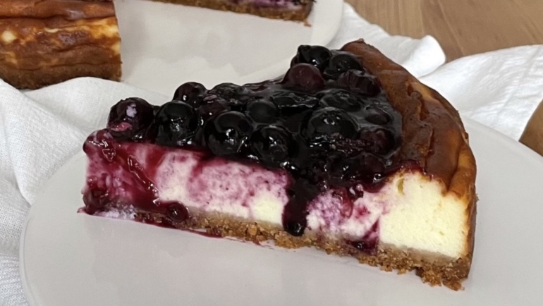 Cheesecake ai mirtilli a modo mio